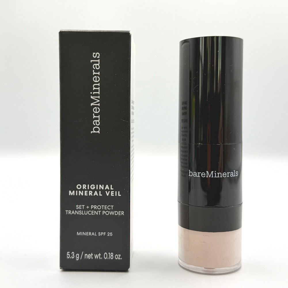 bareMinerals Original Mineral Veil SPF 25 Translucent Powder 0.18oz NEW SPF25
